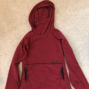 Men’s Melanzana. Wind Pro hoody. Medium. Red.